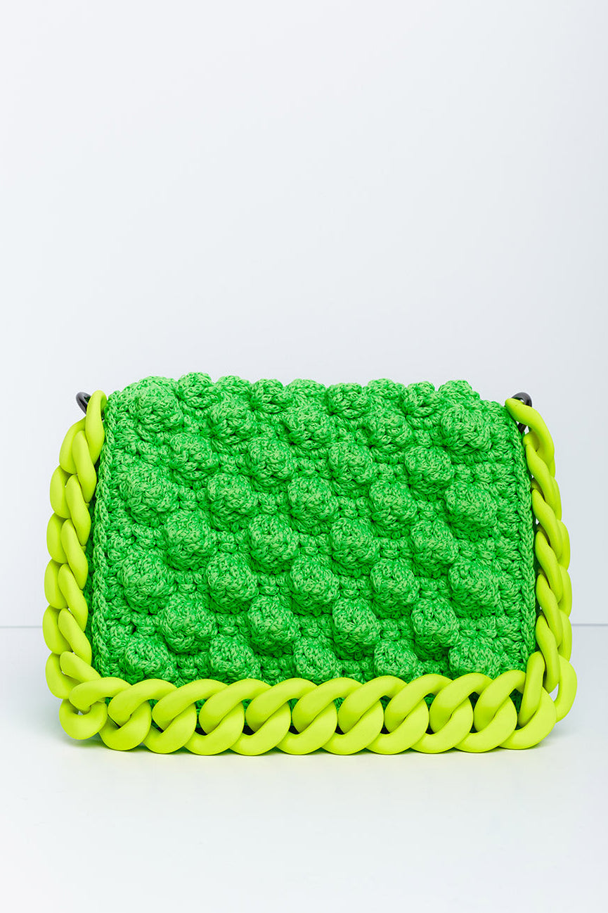 Lulu crochet bubbles XSmall Green