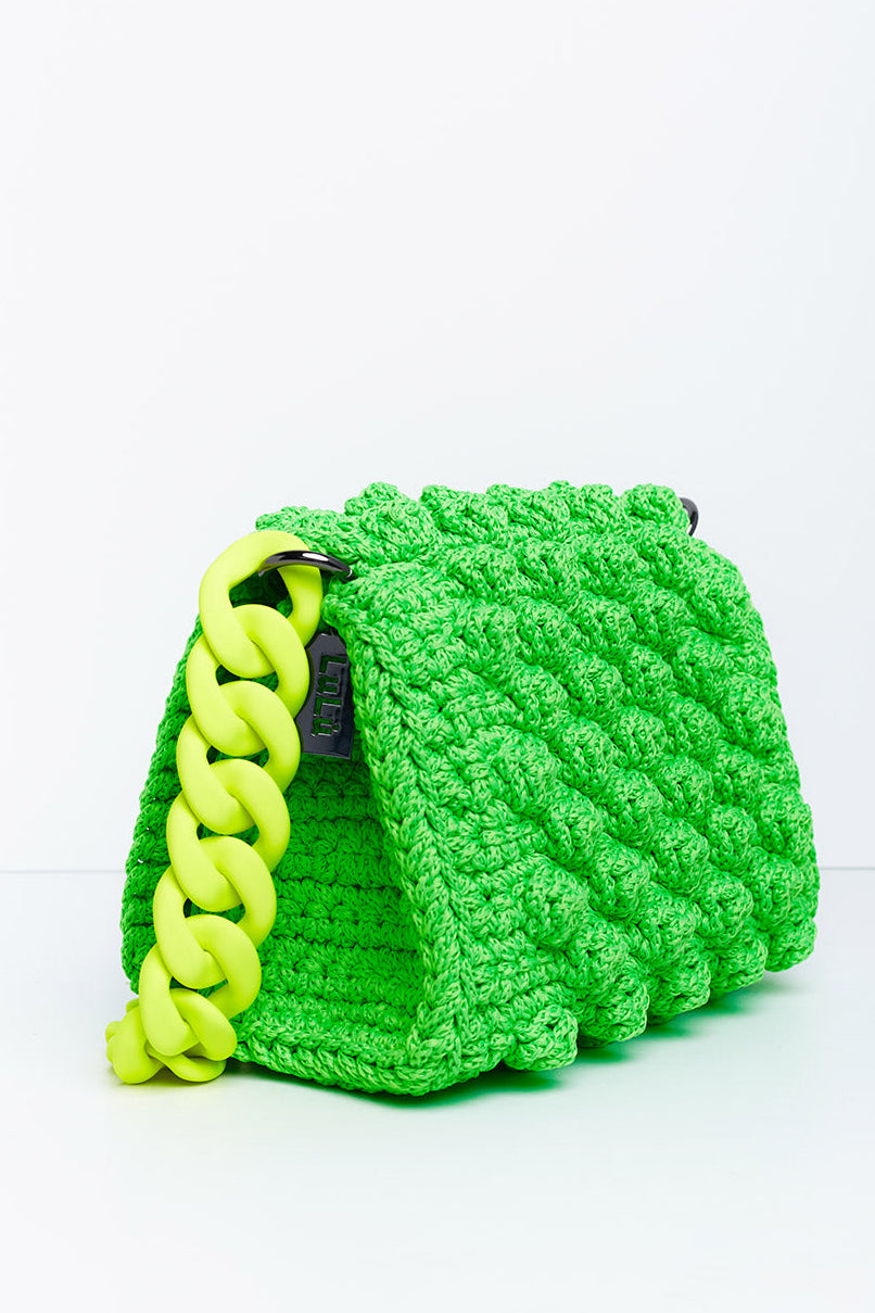 Lulu crochet bubbles XSmall Green