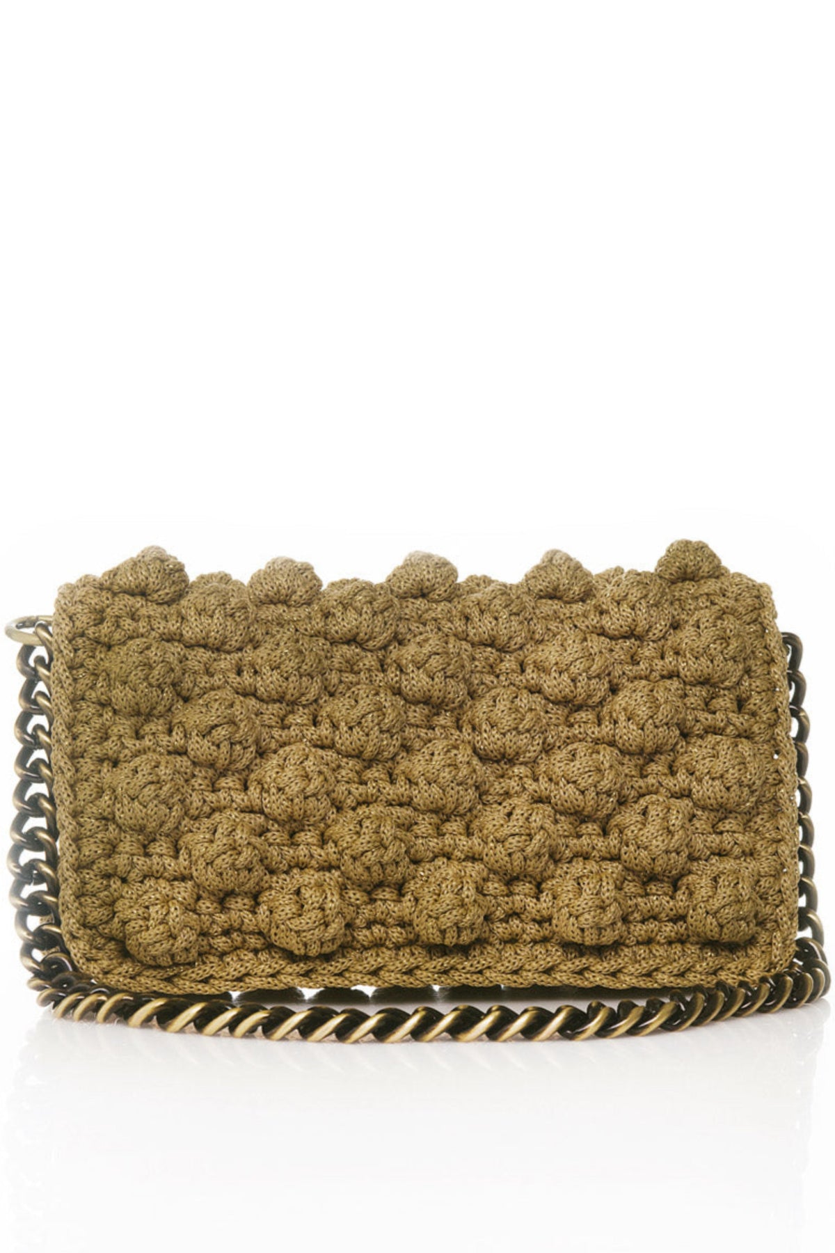 Lulu crochet bubbles clutch