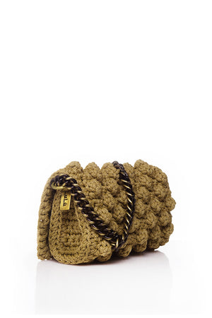 Lulu crochet bubbles clutch