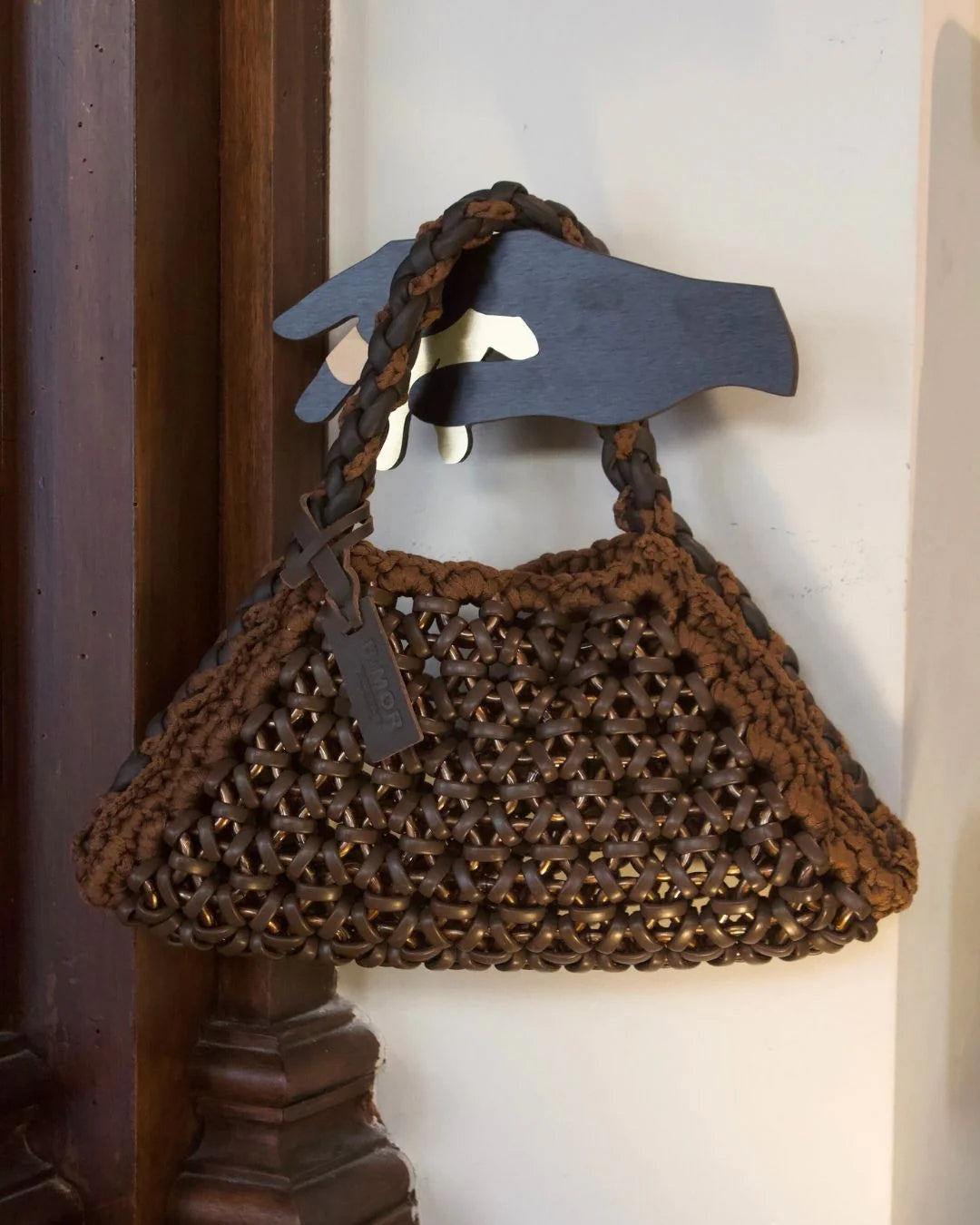 BiMor Crush Leather Bag