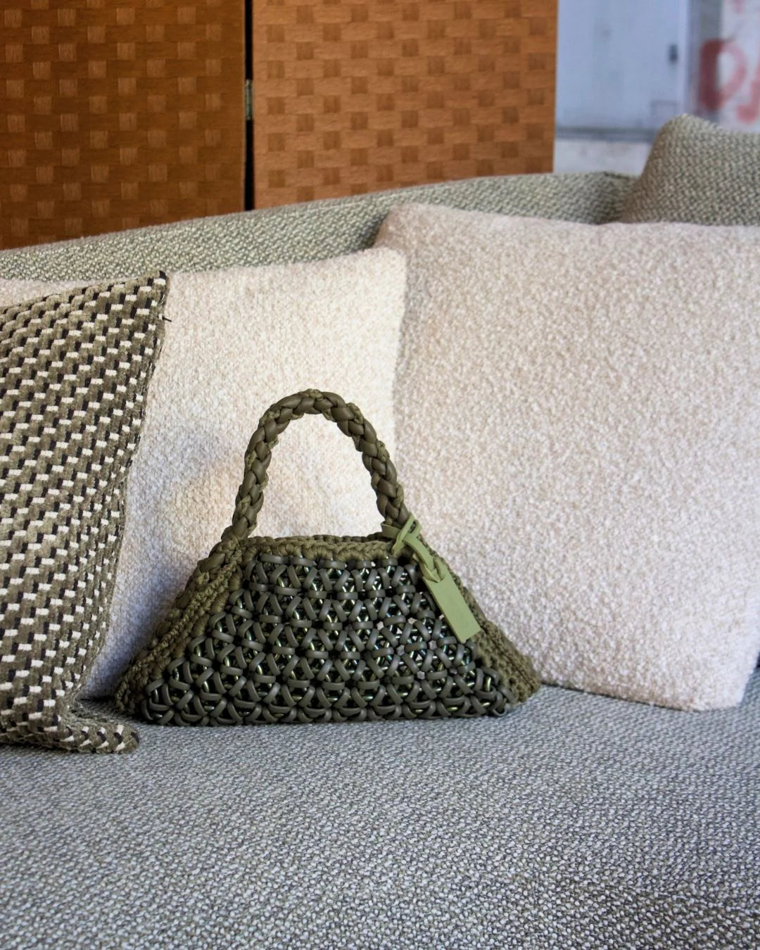 BiMor Big Crush Leather Bag