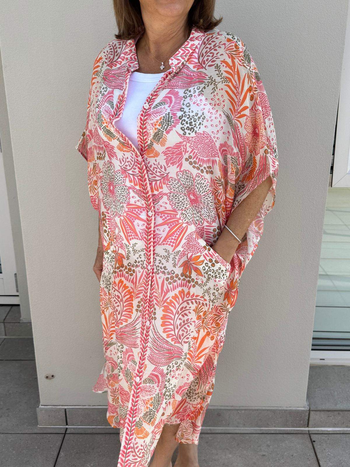 Long Kimono Dress