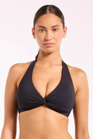 Jetset Smooth Twist Front Bikini