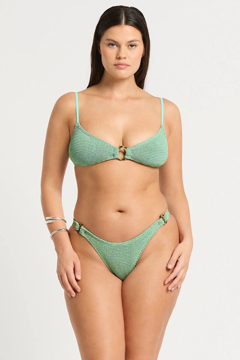 Ring Scene Brief Ice Blue Lurex - 2 Piece