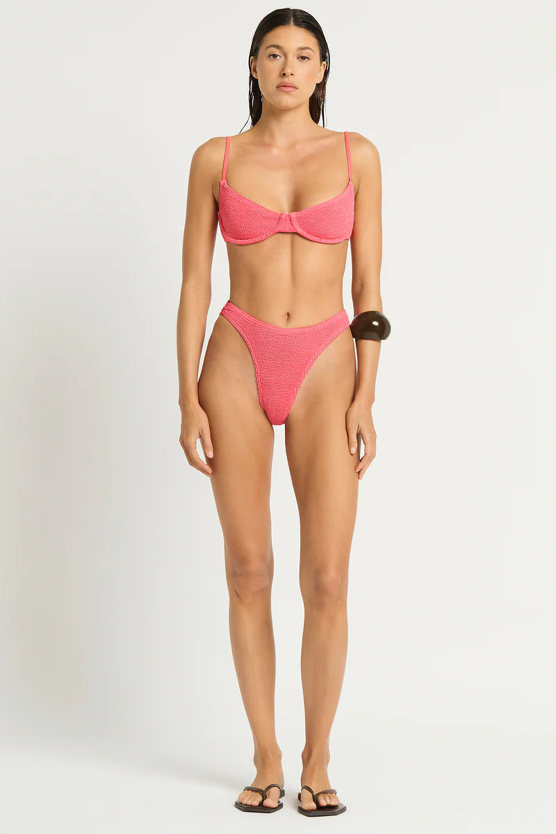 Gracie Balconette Coral Pink - 2 Piece