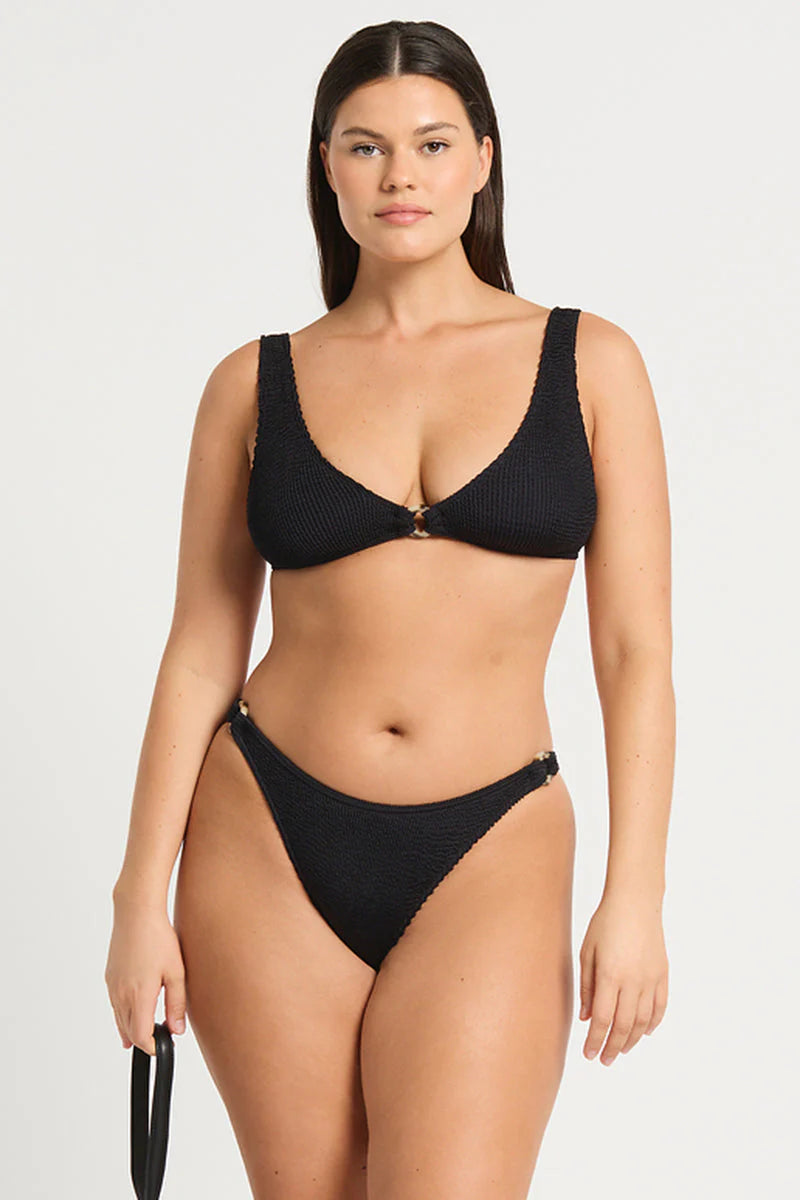 Ring Scene Brief Black Shimmer  - 2 Piece