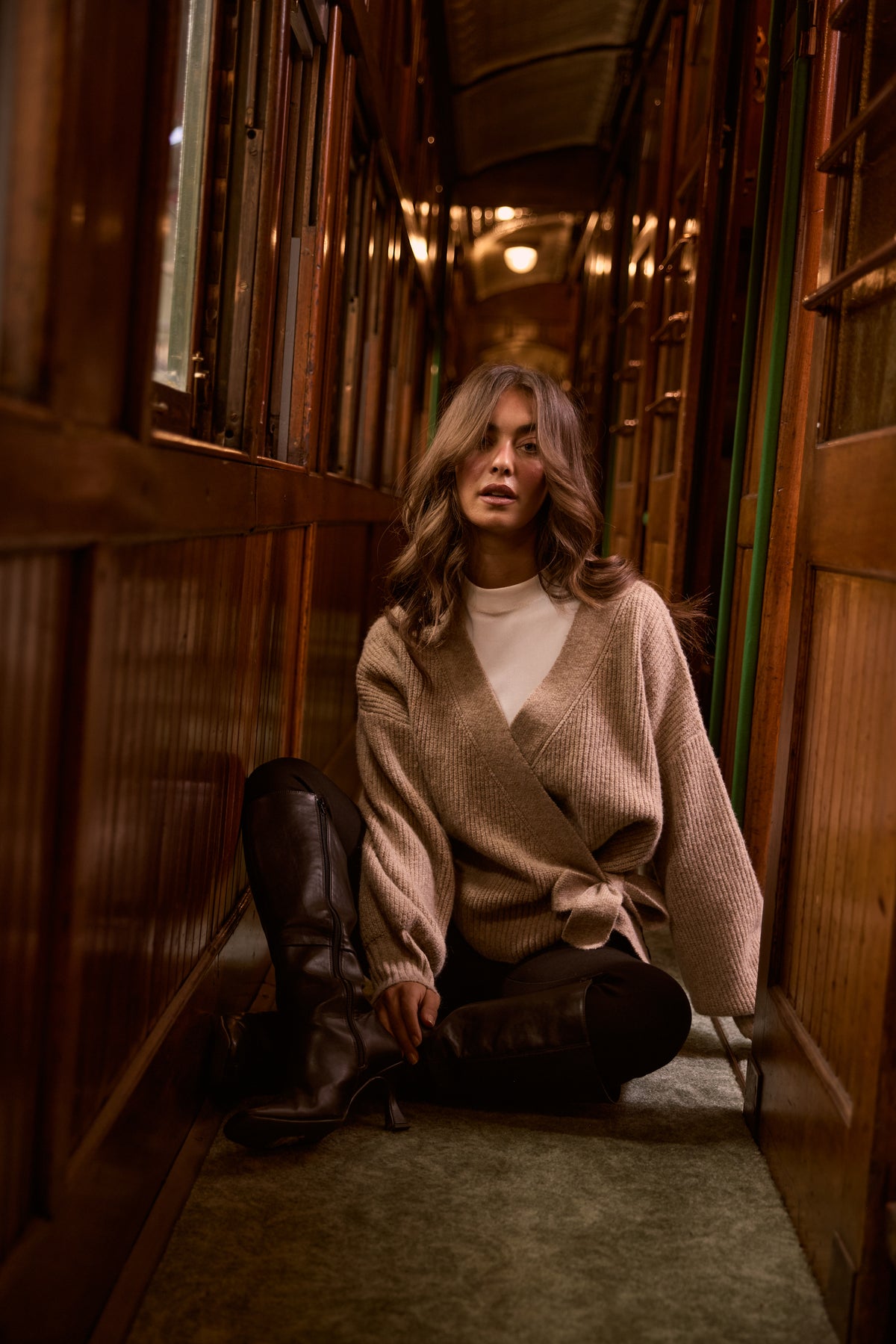 Monteith Wrap Knit