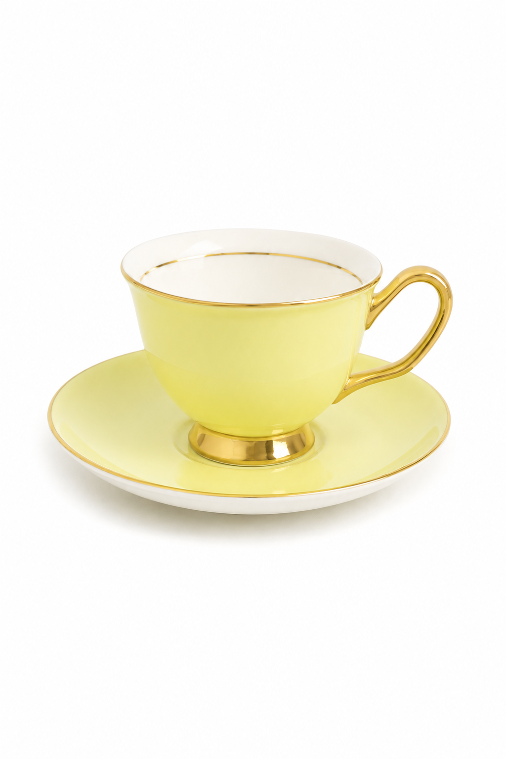 Pale Green Teacup and Saucer - 250mL