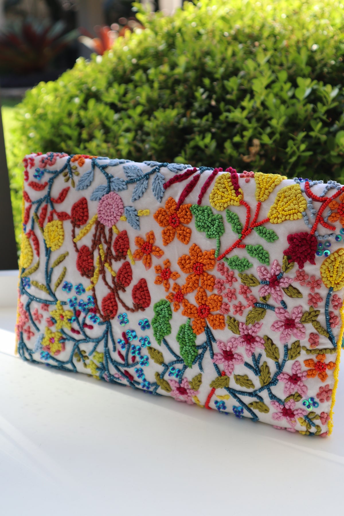 Embroidered Handmade Clutches - Summer