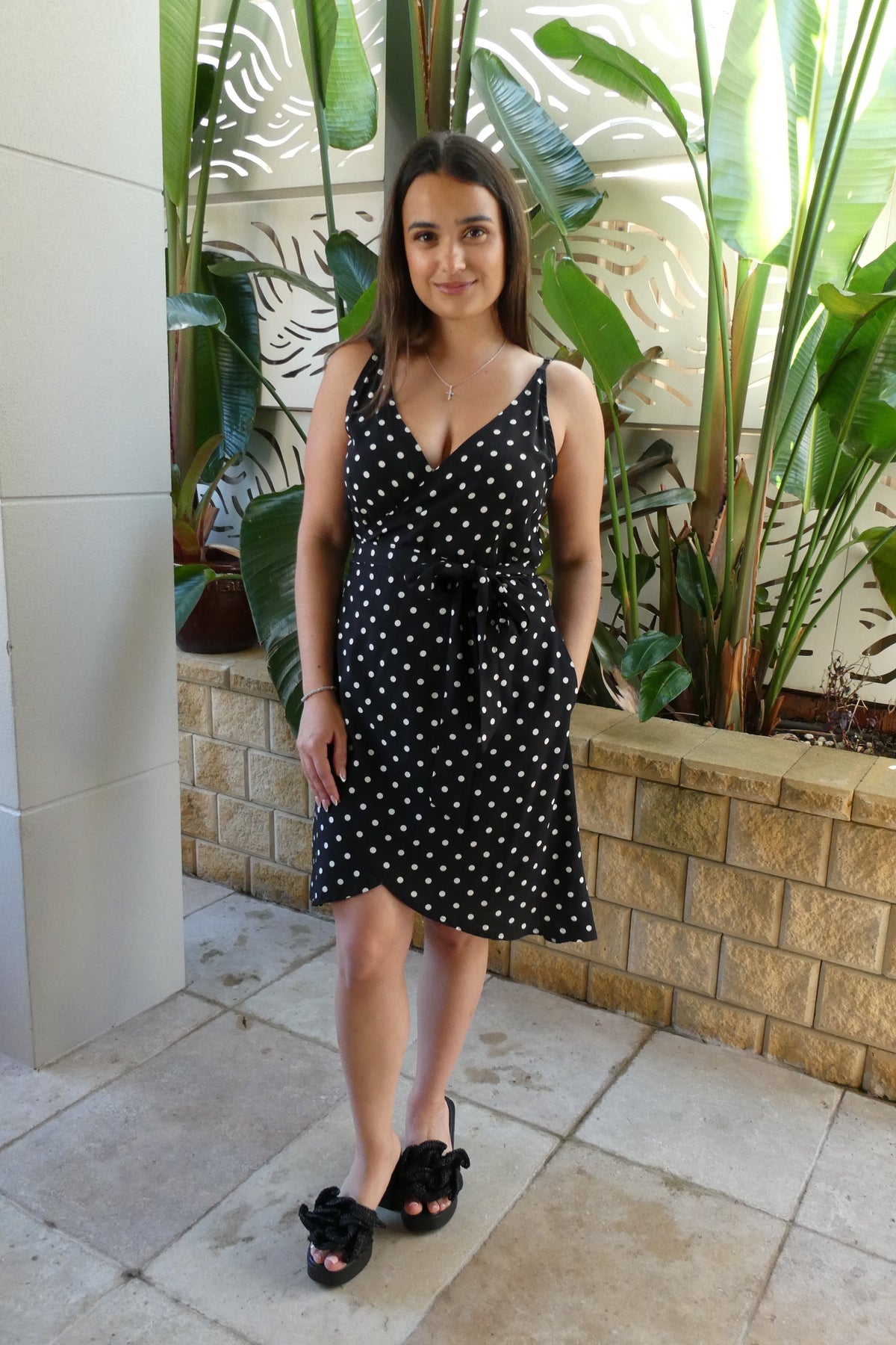 Paris Short Wrap Dress