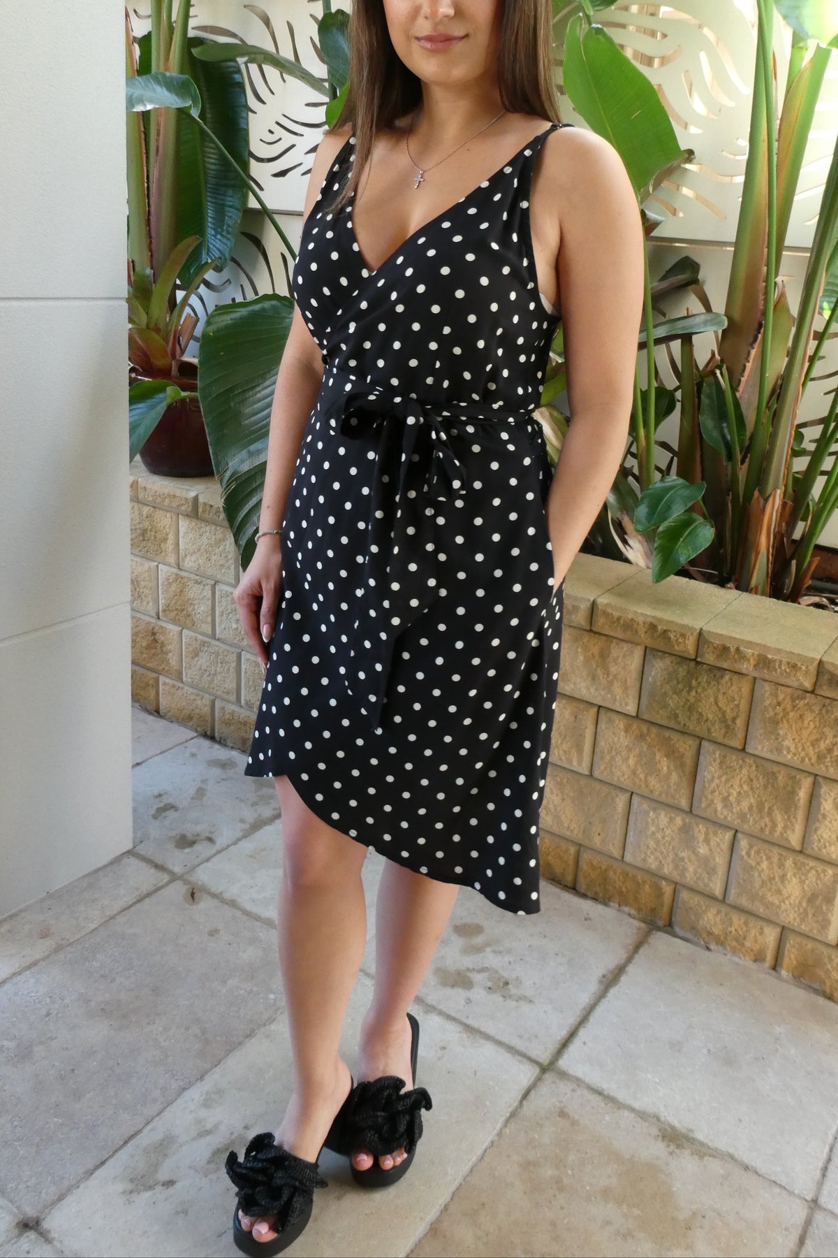 Paris Short Wrap Dress