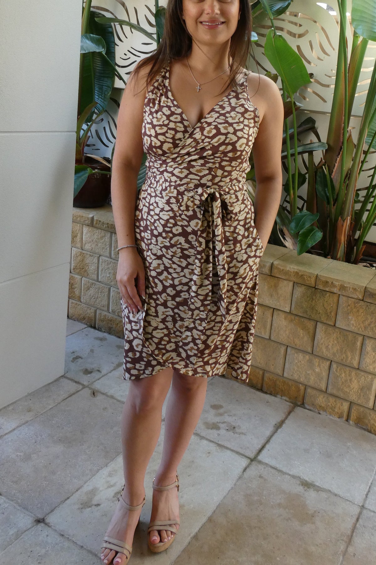 Paris Short Wrap Dress