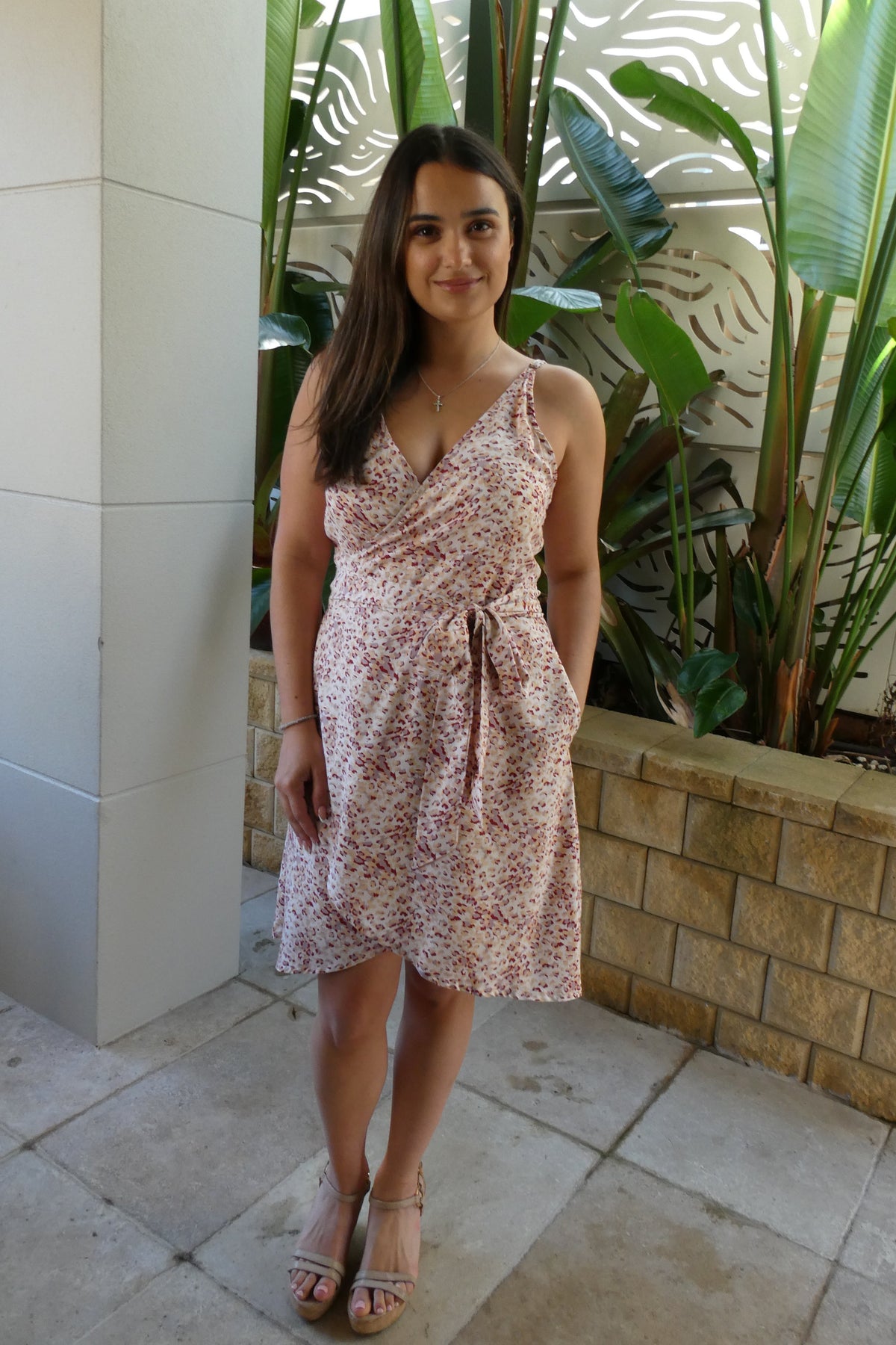 Paris Short Wrap Dress