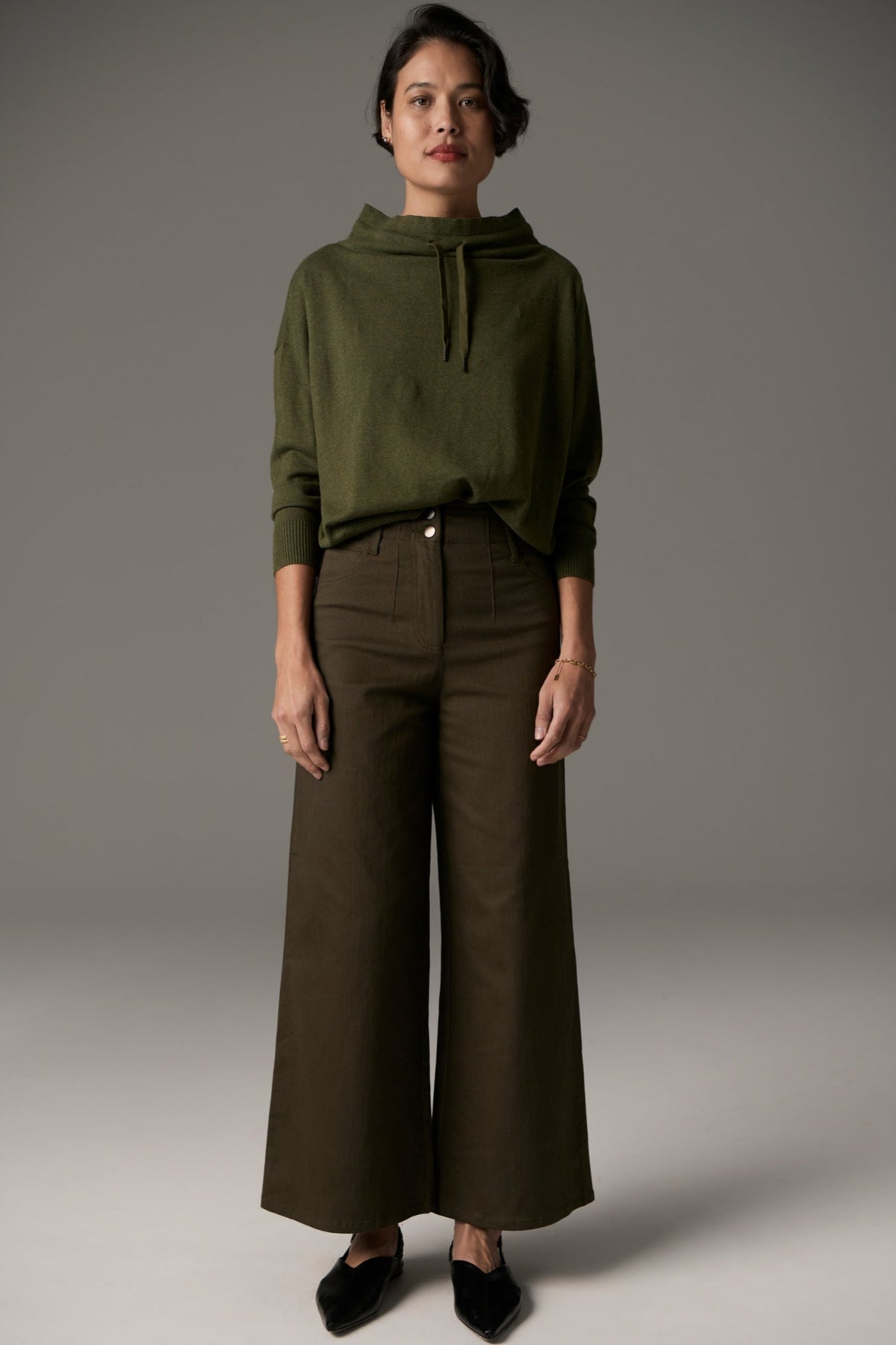 Beech Drawcord Knit