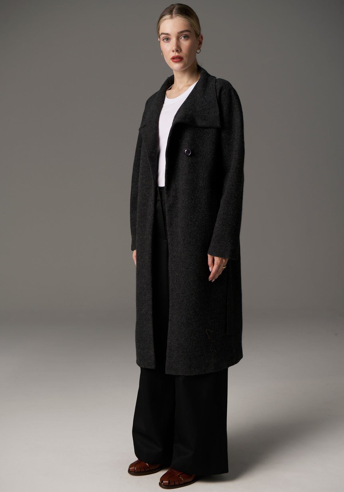 Ruben Draped Coat