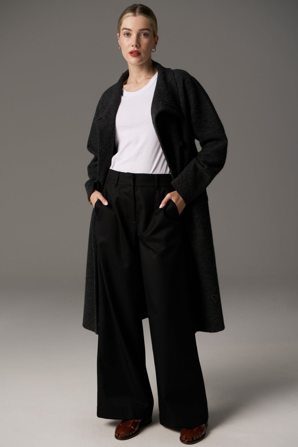 Ruben Draped Coat
