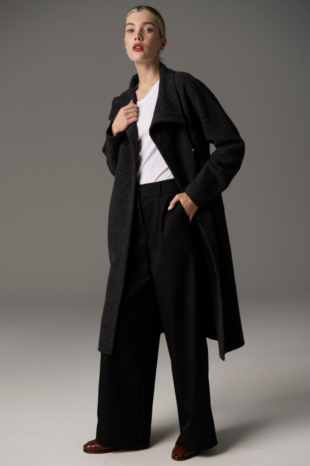 Ruben Draped Coat