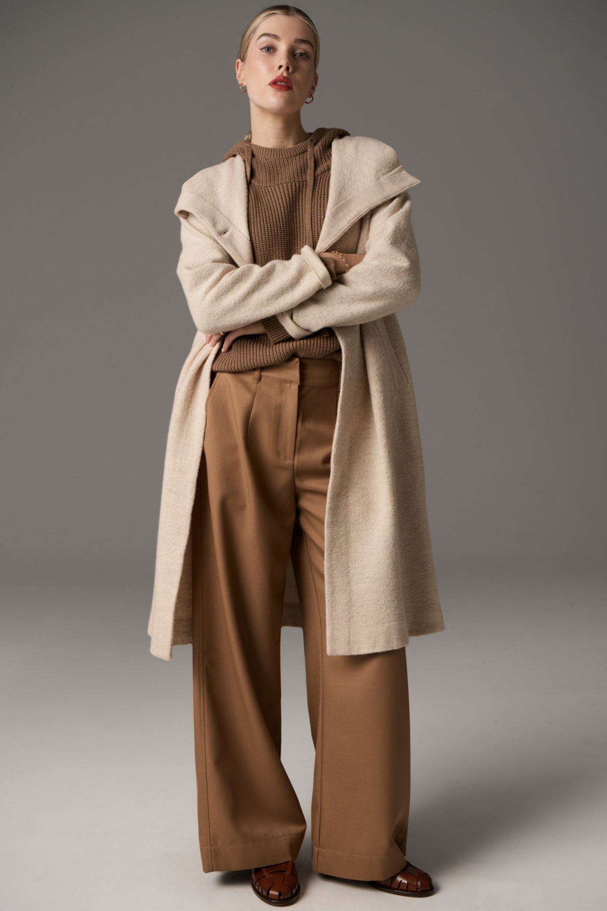 Ruben Draped Coat