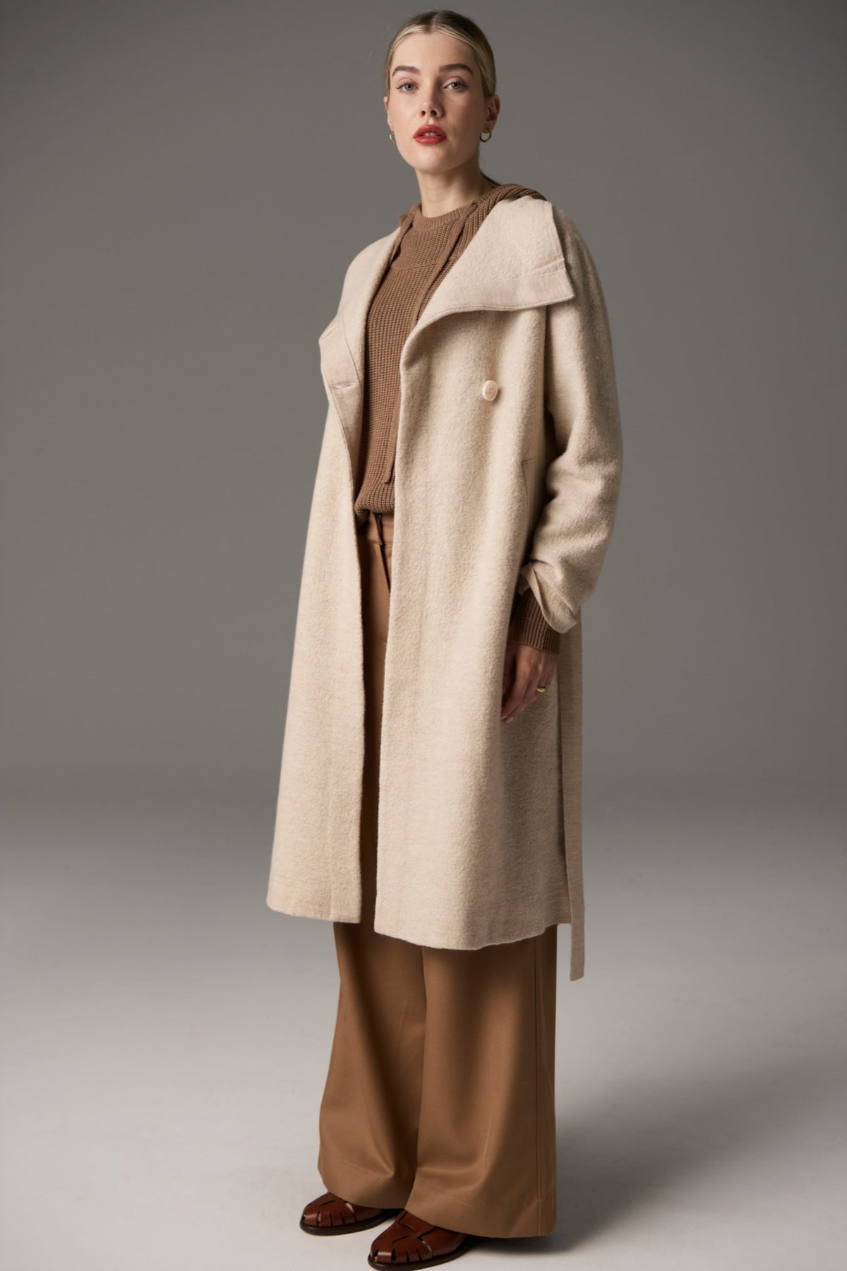 Ruben Draped Coat