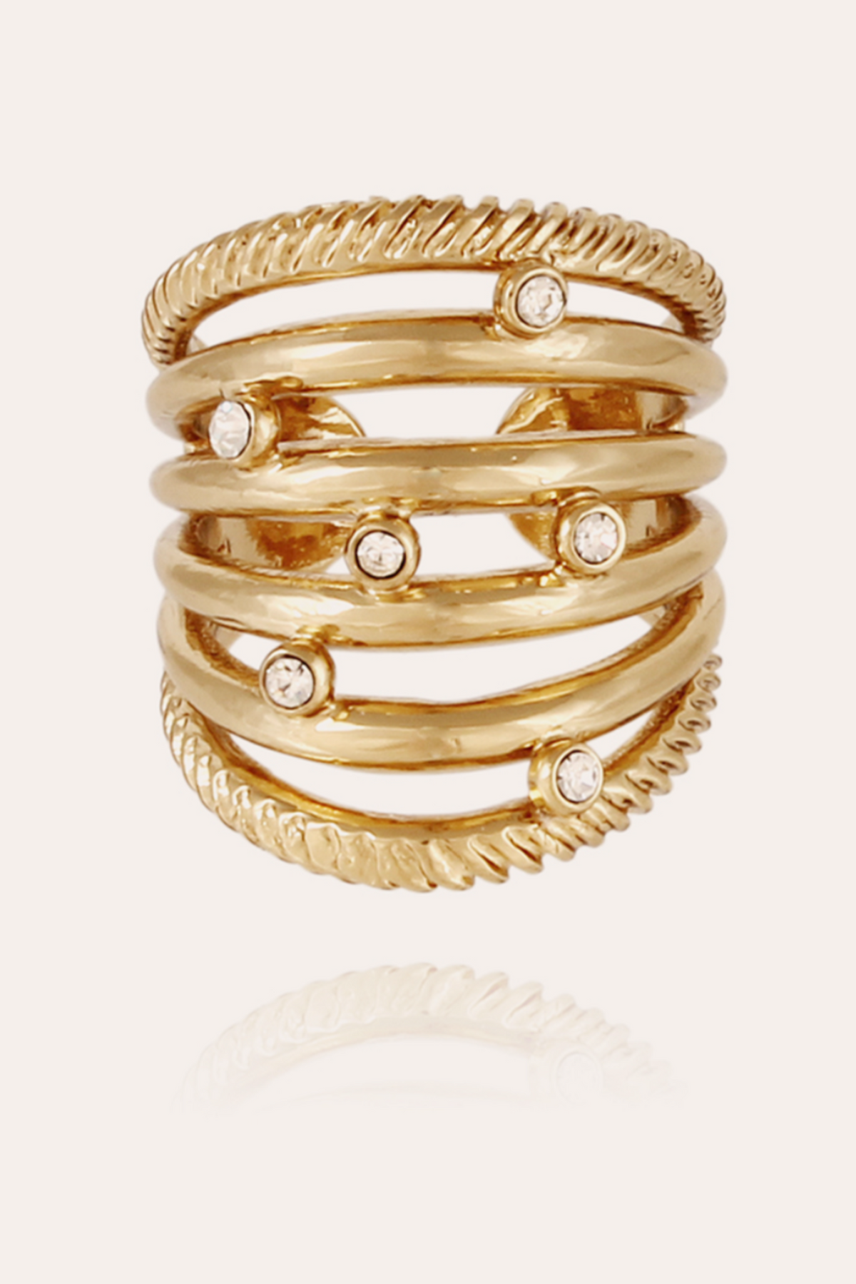 Etincelle Cabo Ring Gold