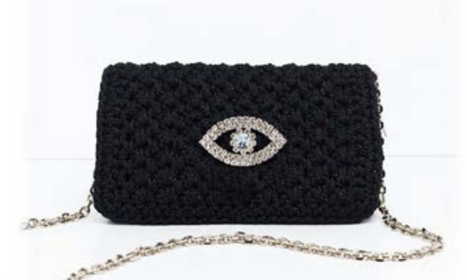 Lulu Devils Eye Handmade Clutch