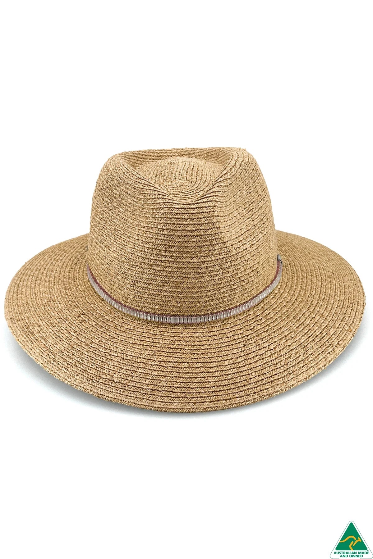 Camille Raffia Braid Fedora