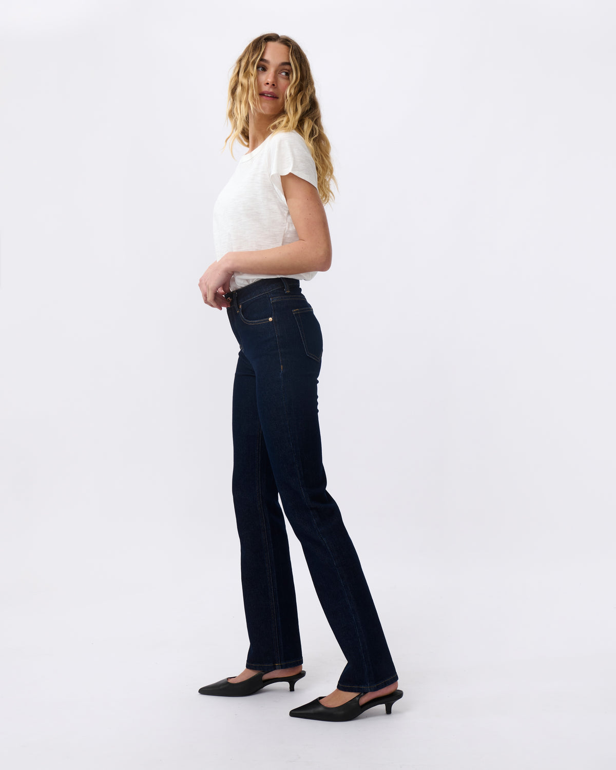 Vacay Jean | Long - Indigo