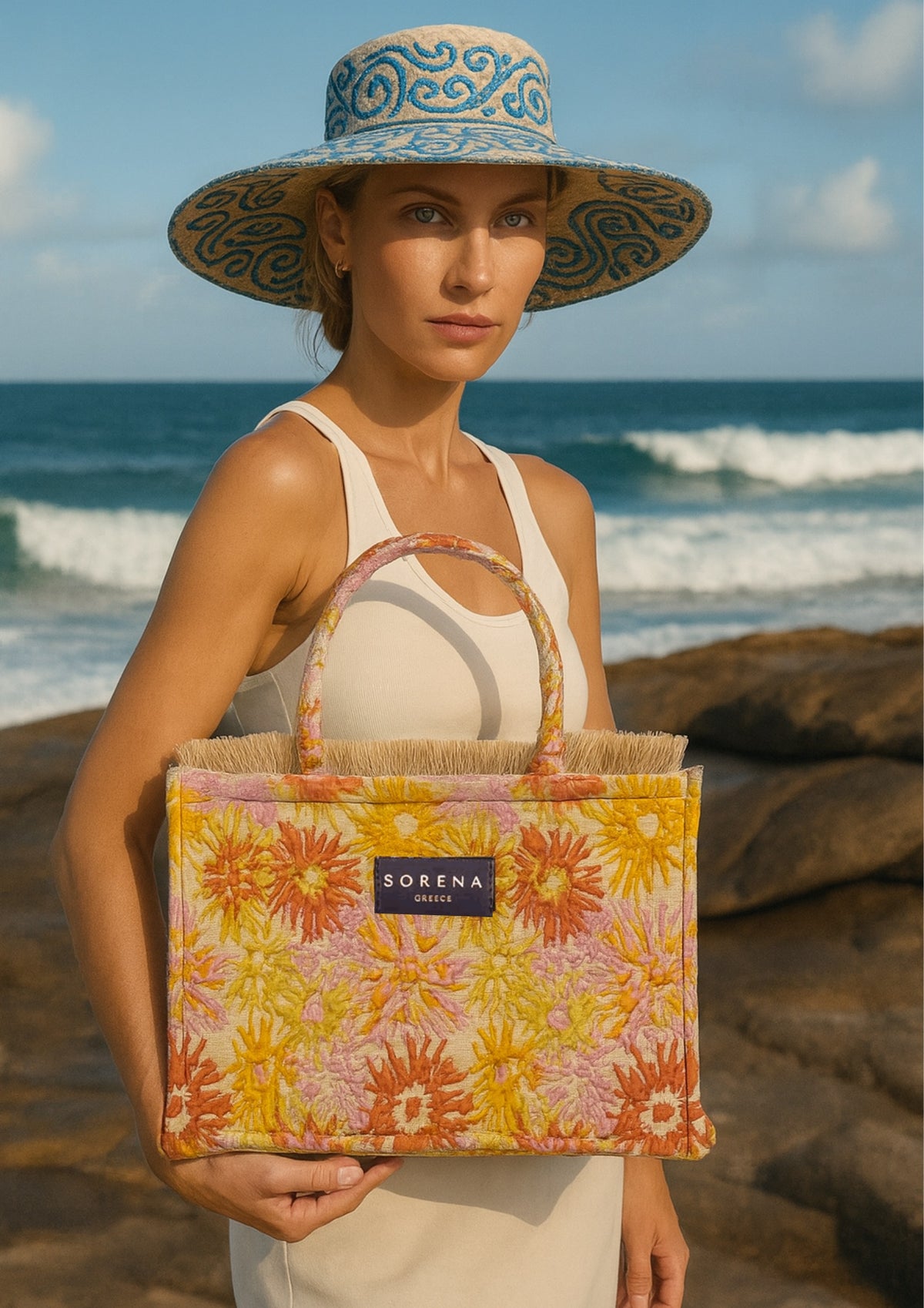 Xrysanthi Medium Tote Bag - Sorena