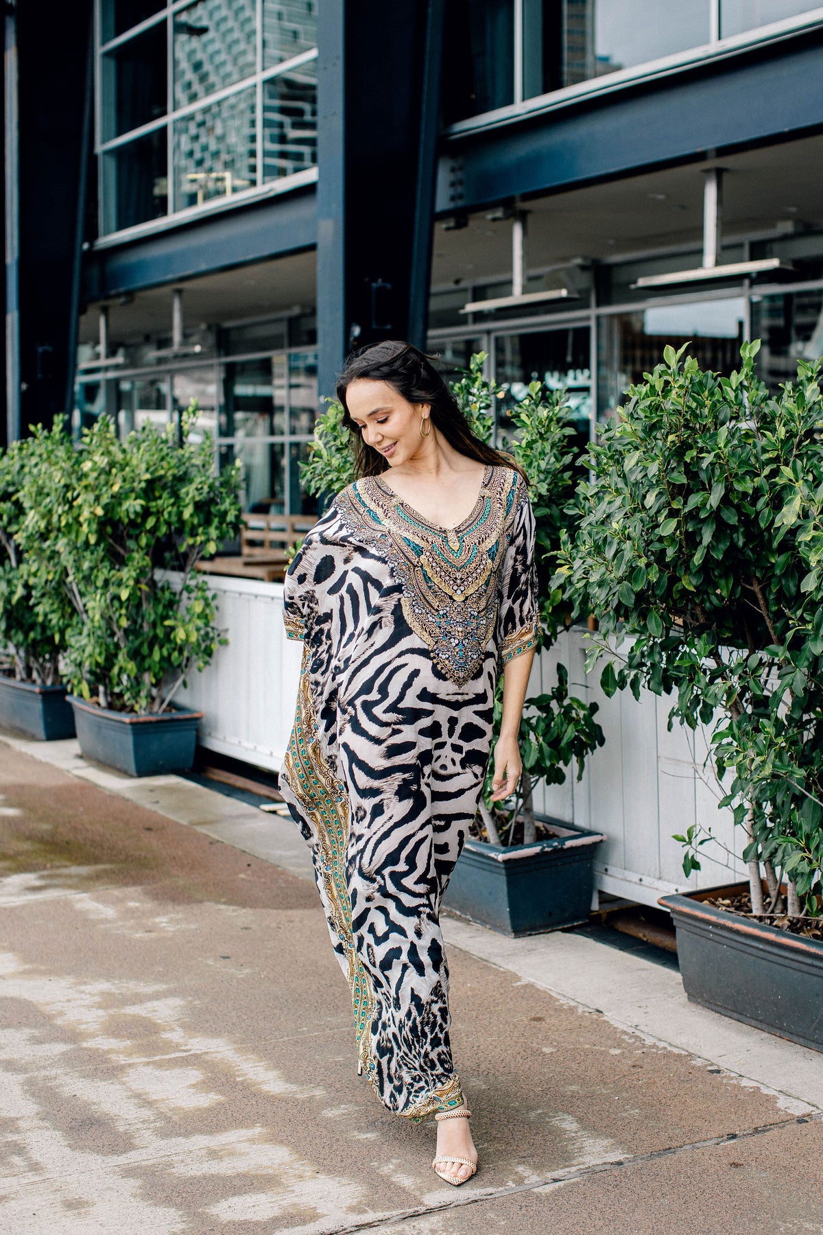 Wild Jewel Long Kaftan