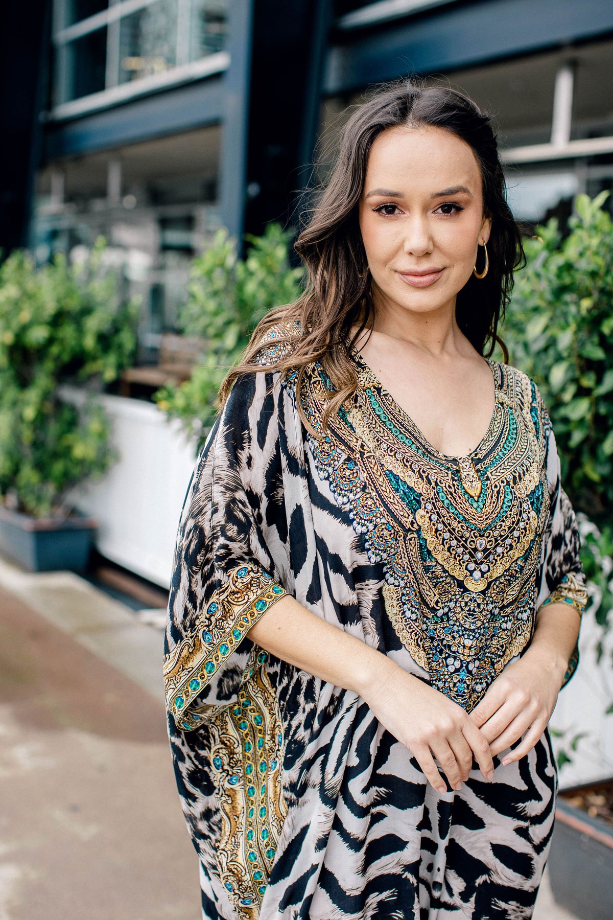 Wild Jewel Long Kaftan