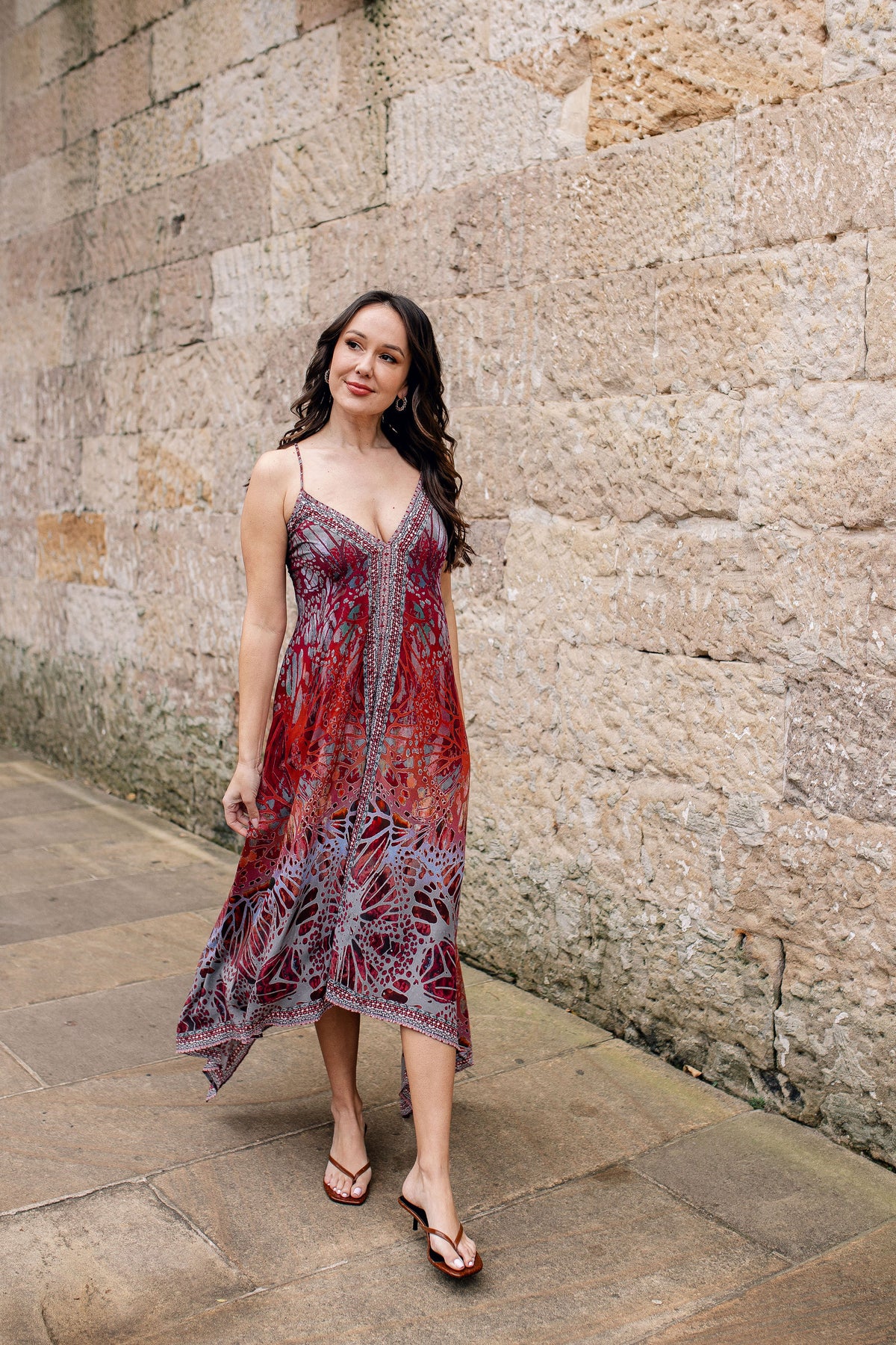 Amelia Scarf Dress