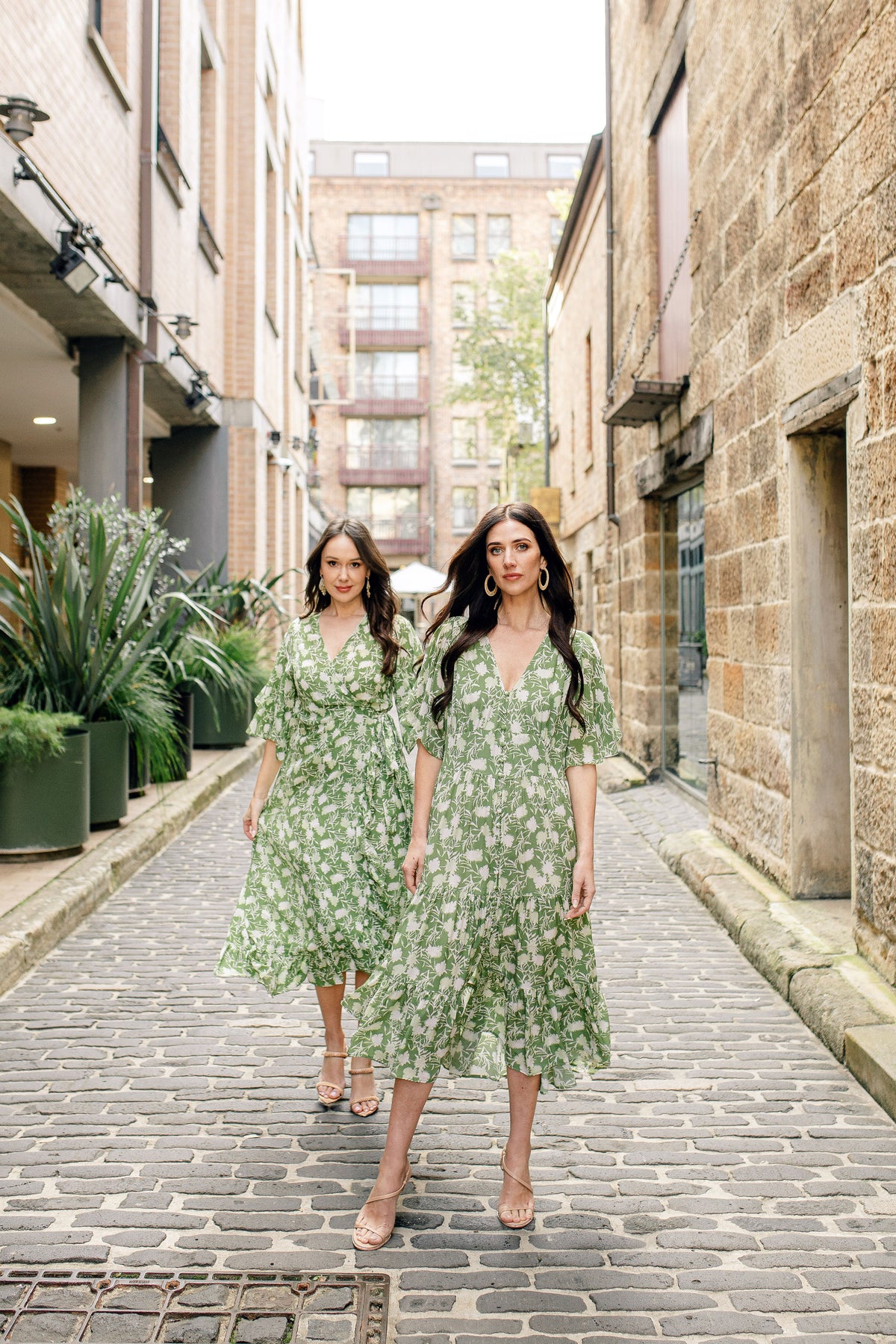 Julia Long Frill Dress