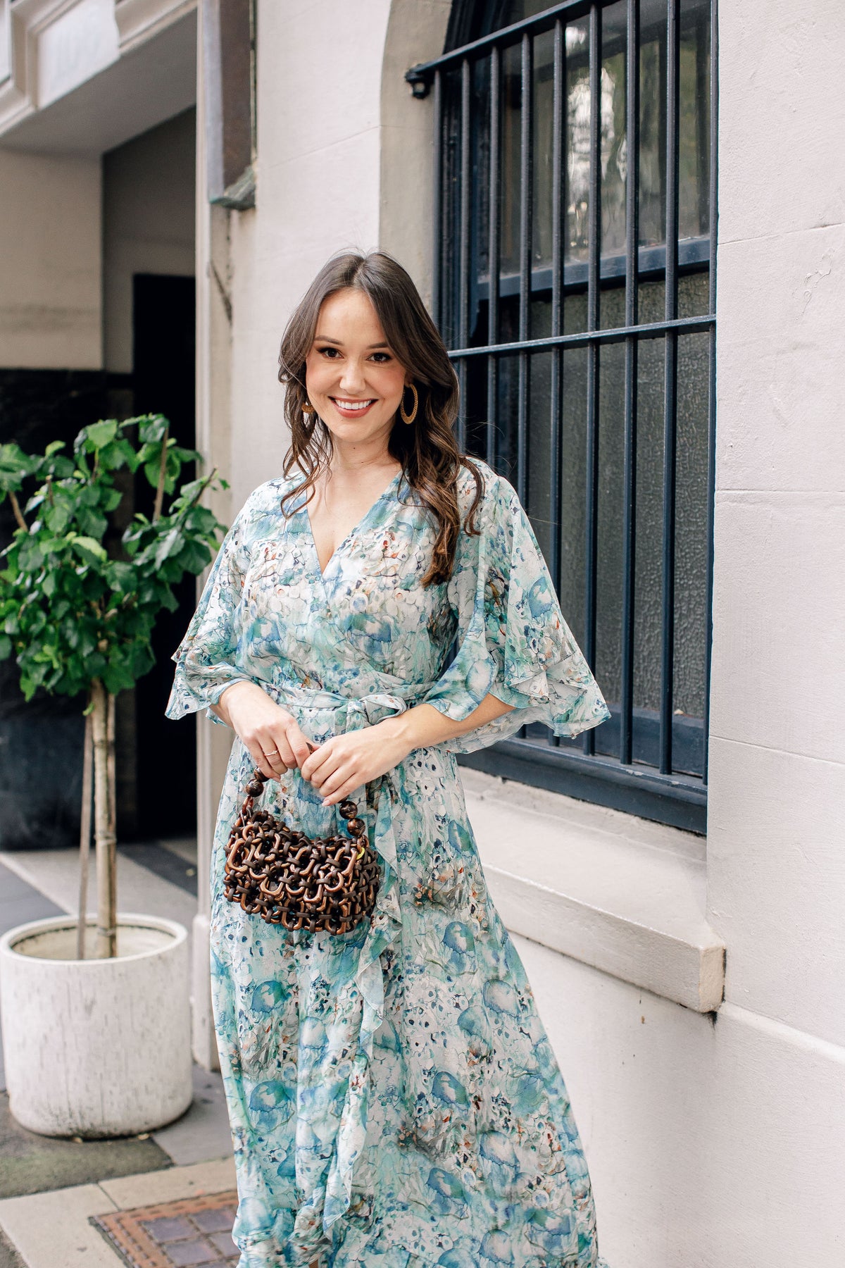 Byron Long Wrap Dress