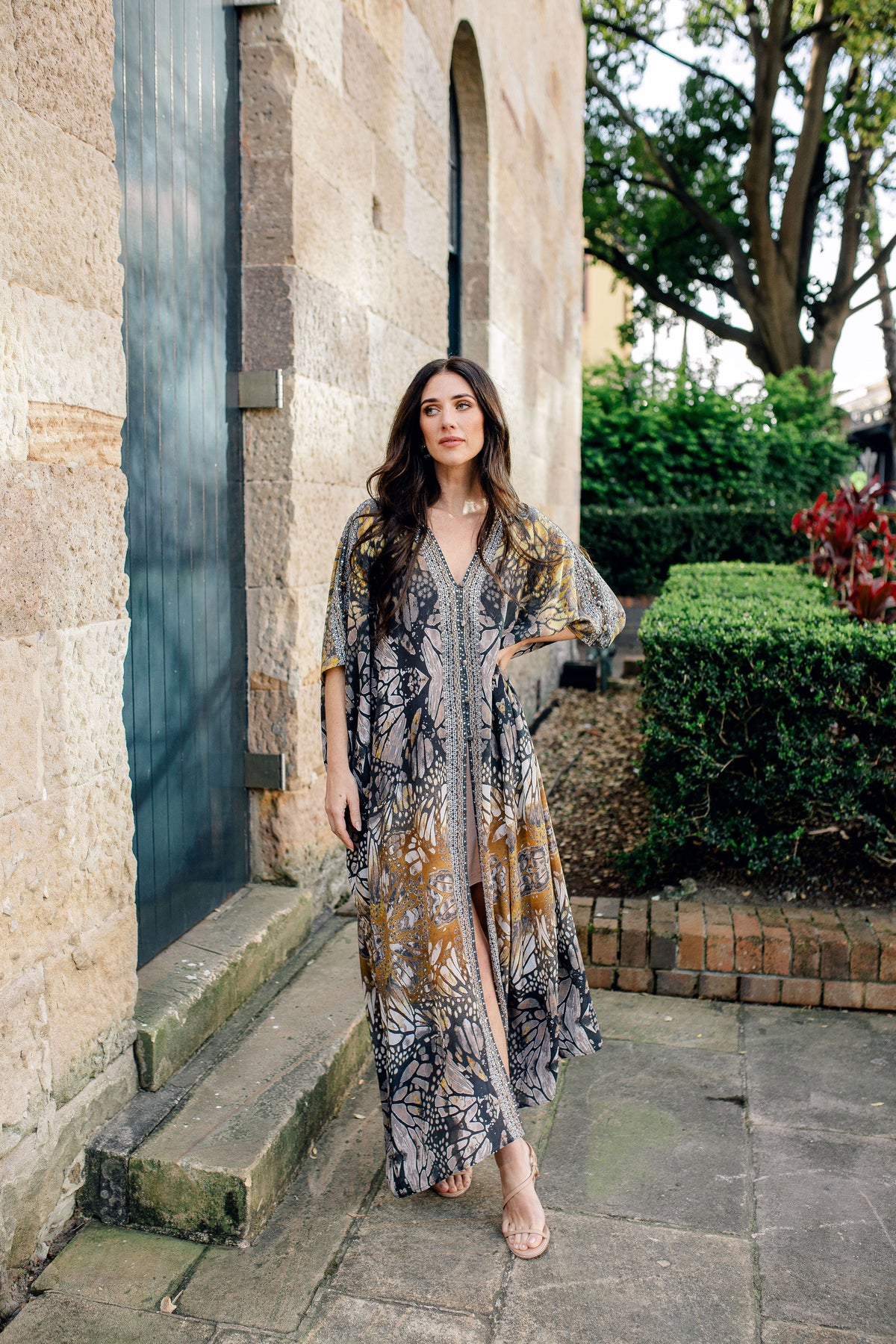 Butterfly Open Kaftan - Abaya
