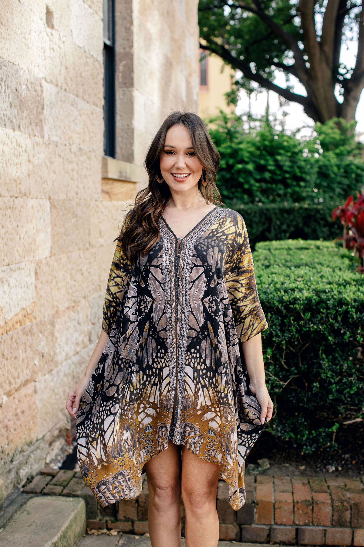 Butterfly Short Open Kaftan