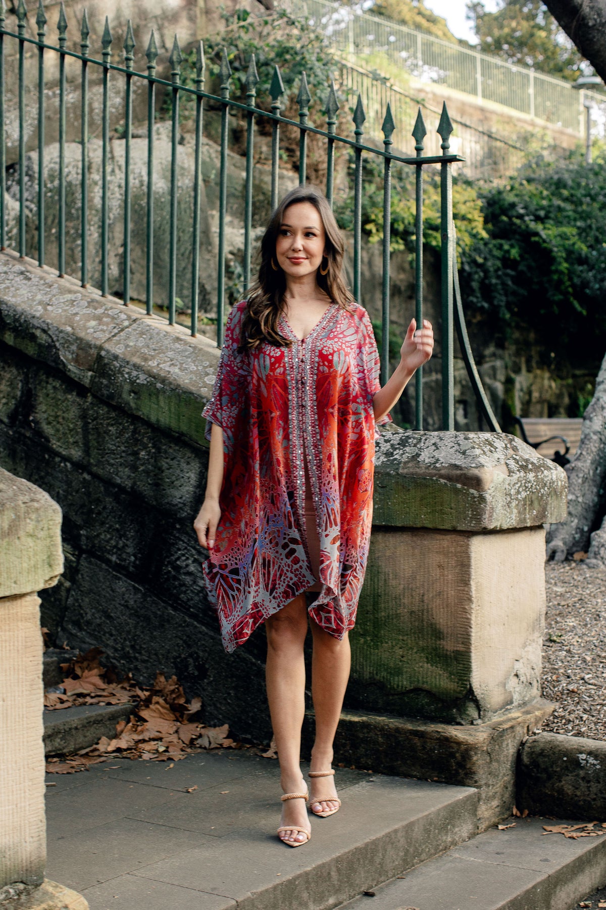 Butterfly Short Open Kaftan