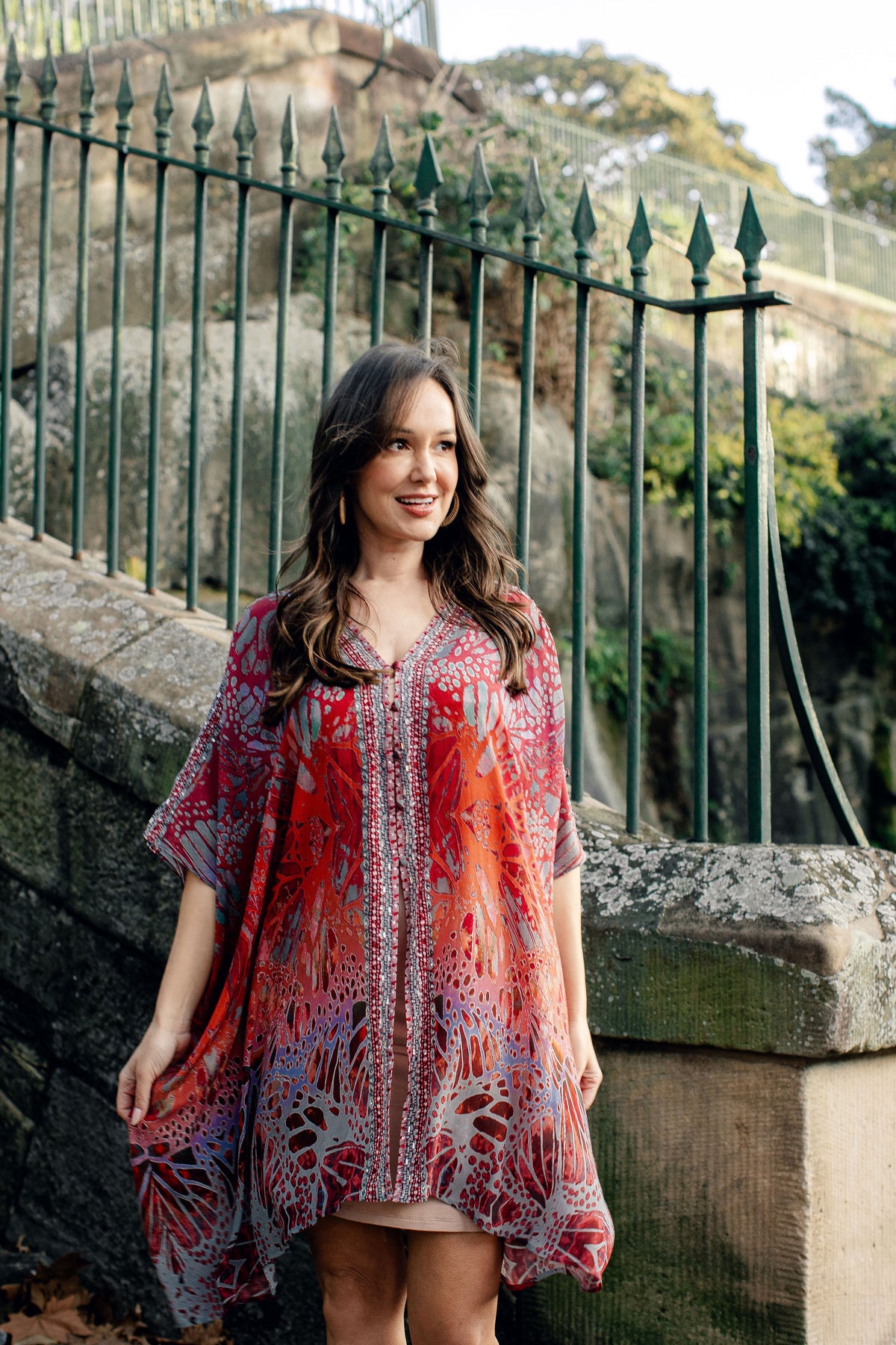 Butterfly Short Open Kaftan