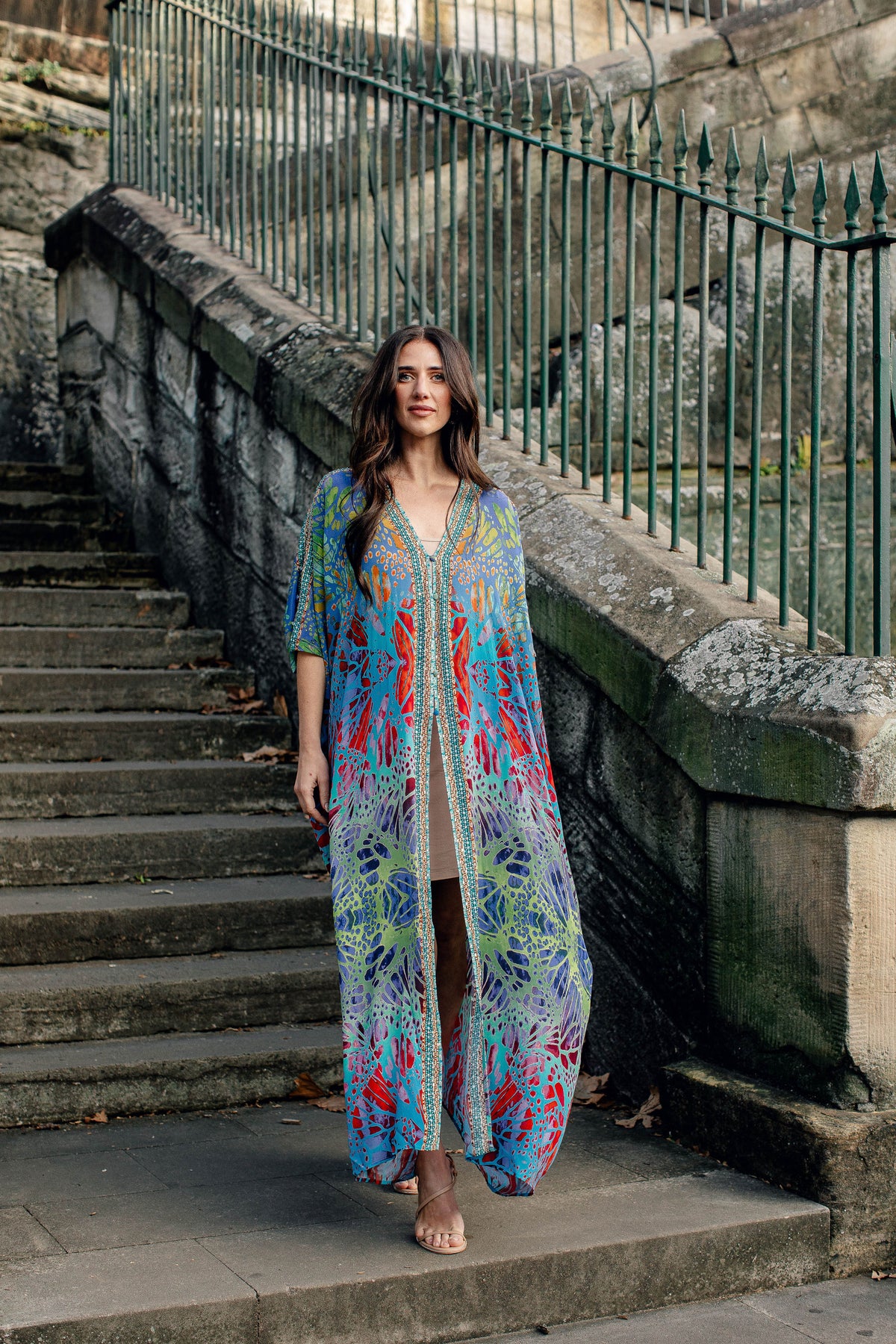 Butterfly Open Kaftan - Abaya