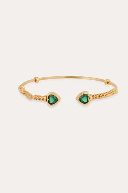 Duality Amore Strass Bangle Bracelet