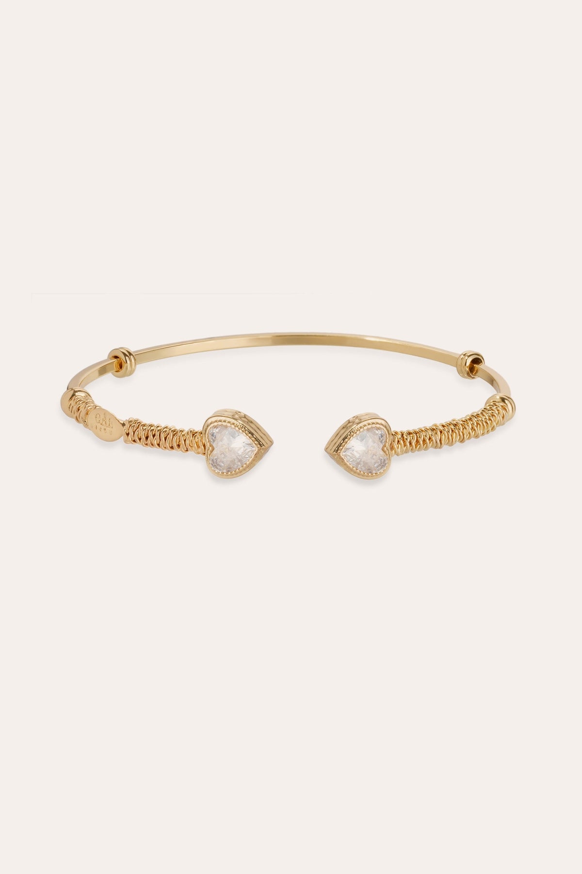 Duality Amore Strass Bangle Bracelet