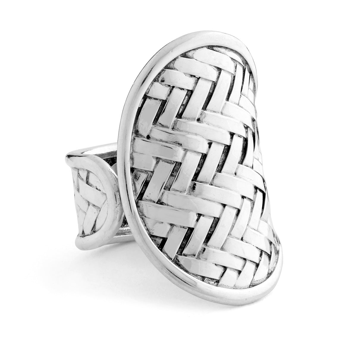 Soka Silver Ring